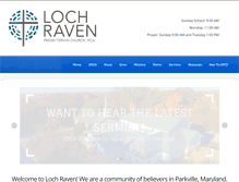 Tablet Screenshot of lochravenpca.org